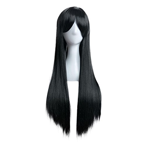 Women Long Straight Cosplay Wig DZT1968® 80cm Full Wig Long Straight Wig