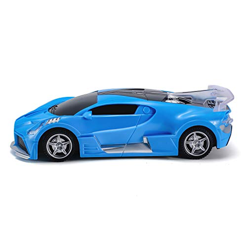 haomsj Remote Control Cars for Boys Age 3 5 12 Toy Cars Fast Racing RC Car Bugatti with LED Lights and Music