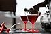 Asobu StackNGo Unbreakable Wine Glasses,Red, Set of 2