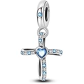 VALGACLS Mom Wife Daughter Love Heart Wedding Rings Charms 925 Sterling Silver Charms for Bracelets Necklace Valentine's Day Mother's Day Jewelry Charm for Women