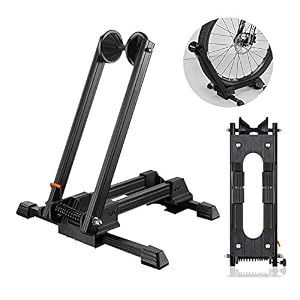 CABINA HOME Bicycle Display Stand Universal Foldable Mount Floor Packing Indoor Garage Adjustable Outdoor Folding…