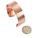 John S. Brana Chased Copper Cuff Bracelet Handmade Jewelry - 100% Solid Uncoated Copper