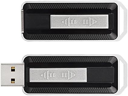 TOPSELL USB3.0 32GB Flash Drive High Speed Thumb Drive Metal Memory Stick Jump Drive, Black