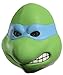 Rubie's Nickelodeon Ninja Turtles Adult Leonardo Overhead Latex Mask, Green, One Size (68492)