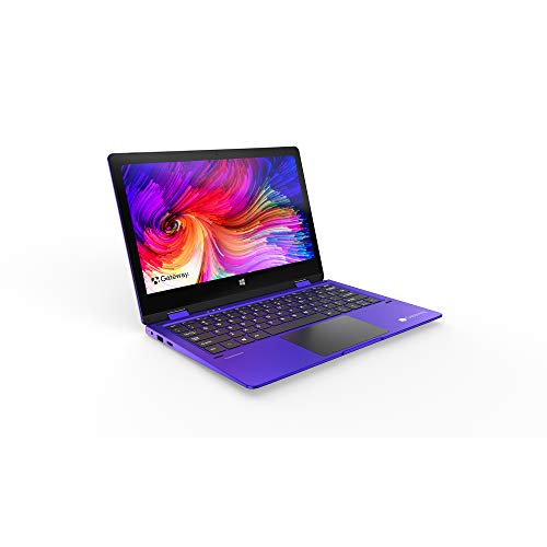 Gateway 11.6" 2in1 Touchscreen Laptop Computer, Purple, Intel Celeron