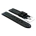 StrapsCo Vintage Thick Leather Watch Band with Heavy Duty Stitching