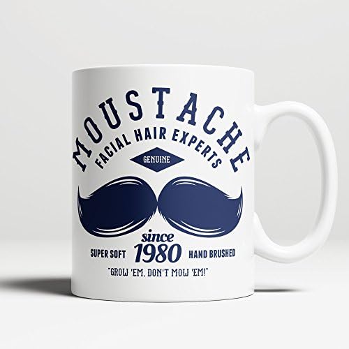 'Vintage Moustache Brand' Mug