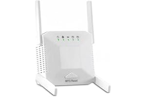 Jedlem WiFi Extender Signal Booster with 2.4GHz&5GHz for Home, Covers Up to 10000 Sq.ft and 60 Devices, WiFi Repeater, Plug i