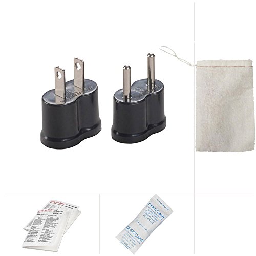 Going In Style Peru Nongrounded Travel Adapter Plug Kit A and B For 7.93