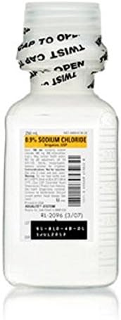 Hospira ICU 613822 Irrigation Solution, Bottle, 250 mL - 1 Each