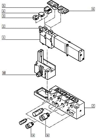 Festo 533395 VMPA1-IC-AP-S-1 Sub-Base