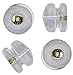 UnCommon Artistry® 14kt Gold Primo Silicone Grip Earring Backs (2) (Mushroom Yellow)