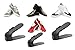 Makone Shoe Slots Organizer, 10 Packs Adjustable Shoe Slotz Space Saver Storage Rack Holder (Black)