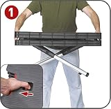 Keter Folding Work Table Black 85x55x75.5cm Heavy Duty DIY Workbench view 4
