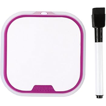 Five Star Locker Accessories, Locker Dry Erase Board + Light, Magnetic, 4-1/2