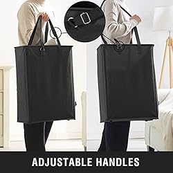 Slim Laundry Hamper with Adjustable Long