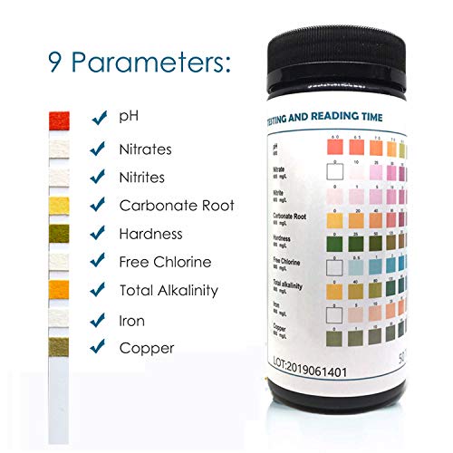 Capetsma-9-in-1-Aquarium-Test-Strips-Best-Kit-for-Water-Quality-Testing-for-Freshwater-Saltwater-Pool-and-Pond-Test-pH-Nitrate-Nitrite-Carbonate-Hardness-Chlorine-Alkalinity-Iron-Copper