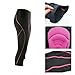 Xcellent Global Women's Cycling Shorts 3D Gel Padded Breathable Bicycle Pants Cycling Knickers Cycling Tights, Black FS027L