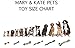 DOG CHEW & TUG Bone for Smaller Breeds and Puppies by Mary & Kate Pets, Great for Puppy Play, Training, Fetch, Rope Tug of War and Interactive Games