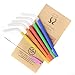 Reusable Smoothie Straws (x5), BPA-Free Silicone with brush, Long & Wide, Soft & Flexible for Drinking Smoothies, Shakes, Juice, Soda, Tea, Coffee | from Seraphina's Kitchen | Protect Your Teeth Now!