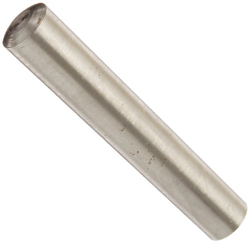 Steel Taper Pin, Plain Finish, Meets ISO 2339, H10 Tolerance, 11.2 mm Large End Diameter, 10 mm Small End Diameter, 60 mm Length