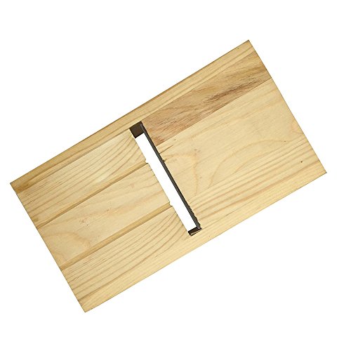 Dealglad® Wooden DIY Soap Mold Handmade Loaf Cutter Beveler Planer Soap Making Tool