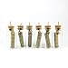Small Bottle Hemp Wick Dispenser Pack of 6 Includes Organic 100% Natural Bee Wax Hemp Wick 2.5 FT