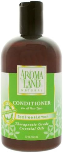 AROMALAND - Conditioner for All Hair Types - Tea Tree and Lemon 12 oz (350ml)