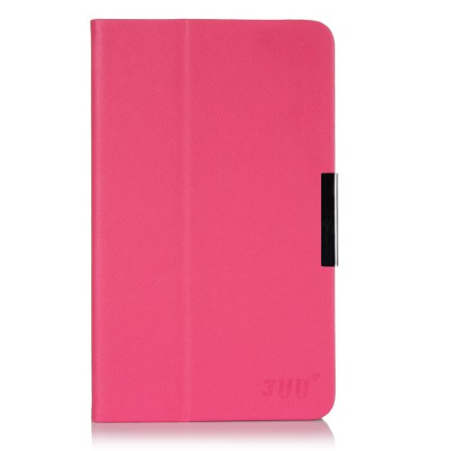 Lenovo Ideal Tab A10-70 10 Inch Case Cover, FYY Slim Fit Folio Stand Leather Case Cover for Lenovo Ideal Tab A10-70 10 Inch Magenta (With Auto Wake/Sleep Feature)
