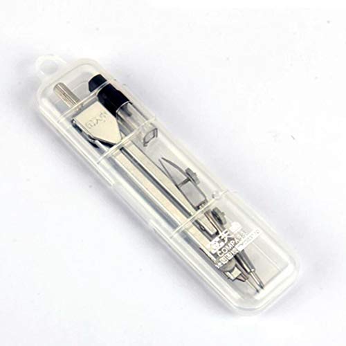 image for Lovewe_School Supplies Stainless Steel Drawing Compass,Lovewe Compass 