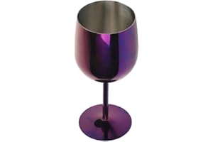 Stainless Steel Wine Glass 350ml Unbreakable Stemmed Goblet for Cocktails Bar Camping Outdoor Parties Shatterproof 304 Metal 