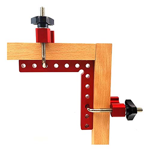4 Pack 90 Degrees Positioning Squares,Right Angle Clamp with 2 Clamps
