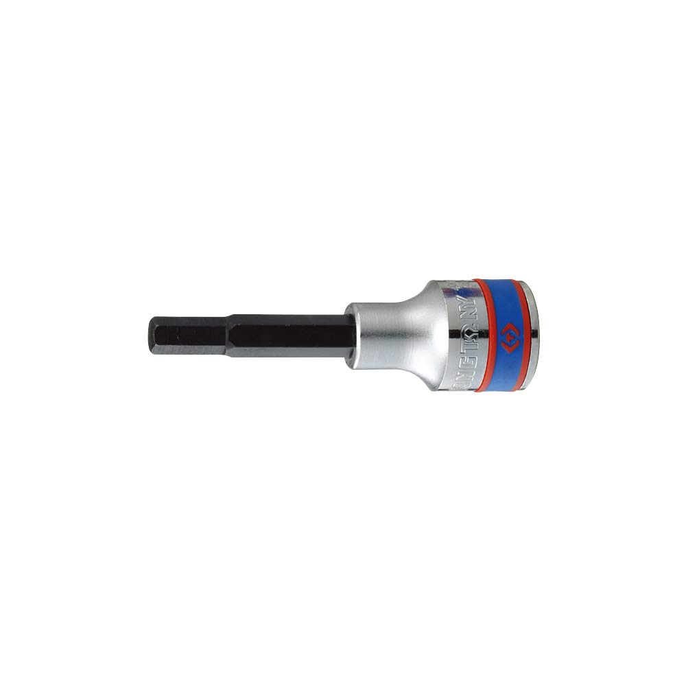 KING TONY 403514 Socket 1/2" Con Bit Allen 14mm L:80mm for DIYers & Professionals, Made for Repair and Installation tasks, 14mm, 80mm