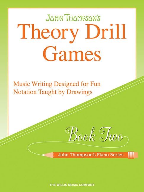 Theory Drill Games - Book 2: Elementary Level (John Thompson's Piano)