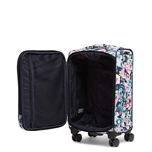 Vera Bradley Women's Softside Rolling Suitcase Luggage, Garden Grove