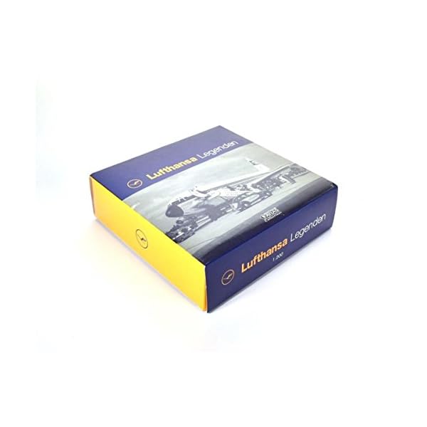 Junkers JU 52 Richthofen Lufthansa Silbernes Flugzeug Fertigmodell Maßstab 1:200 – Bild 3
