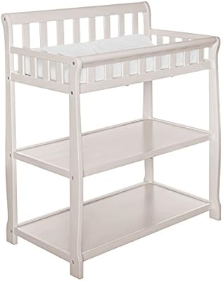 french white changing table