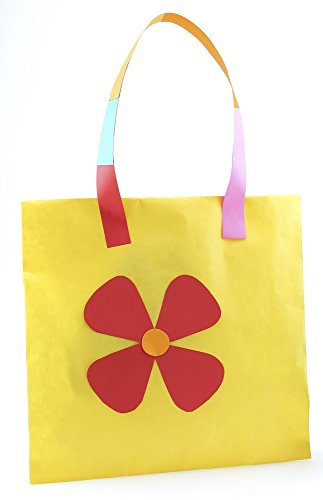 Hygloss 51014 Colored Paper Bags, 14 Bags, Pinch-Bottom,  Assorted Colors, 12 x 15-Inch