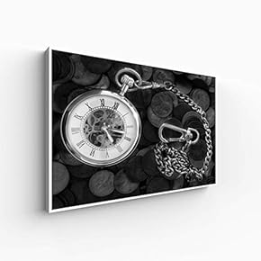 Canvas Wall Art for Living Room, Bedroom Black and White Article Framed Canvas Prints for Home Decoration Ready to Hang - 16x24 inches