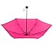 Fidus Ultra light Mini Compact Travel Umbrella – Windproof Portable Parasol Sun & Rain Outdoor Golf Umbrella With 95% UV Protection for Women Men Kids-rose red