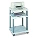 Safco Products 1860GR Wave Desk Side Printer Machine Stand, Light Gray