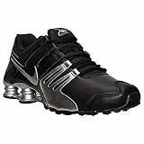 Nike Men's Shox Current Running Shoes-Black/Metallic Silver