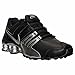 Nike Men's Shox Current Running Shoes-Black/Metallic Silver