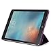 KHOMO - Compatible with iPad 5th 6th Generation (2017 & 2018) 9.7 inch Case - Dual Series - Ultra Slim Hard Cover with Auto Sleep Wake Feature - Purple