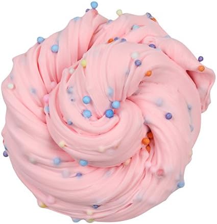 Dimanul Slime Kit Slime Cloud Slime Pack Slime Box Crystal Slime for Kids Jumbo Slime Slime Party Adults Clay Toy Stress Relief Cotton Candy (Z Pink)