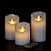 Vinkor Flameless Candles Flickering LED Candles Set of 12 (D:3
