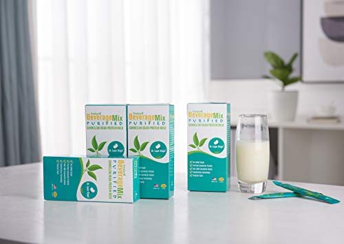 Instant Beverage Mix - Purified Cannellini Bean Protein Milk (15 stick packets/box) - Thumbnail 3