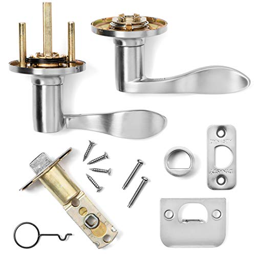 Dynasty Heritage Privacy Door Lever for Bed and Bath Interior Keyless