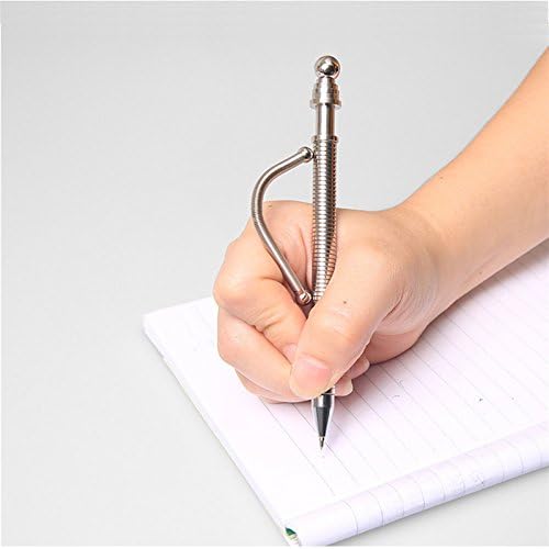 Creative Relieve Stress Toy Think Ink Pen Magnetic Metal Fidget Decompression Toy Ballpoint Pen for for EDC ADHD Anxiety and Boredom Relief Stress