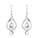 Pearl Earrings Gifts for Women Her Sterling Silver Infinity Love Celtic Knot Dangle Earrings Jewelry